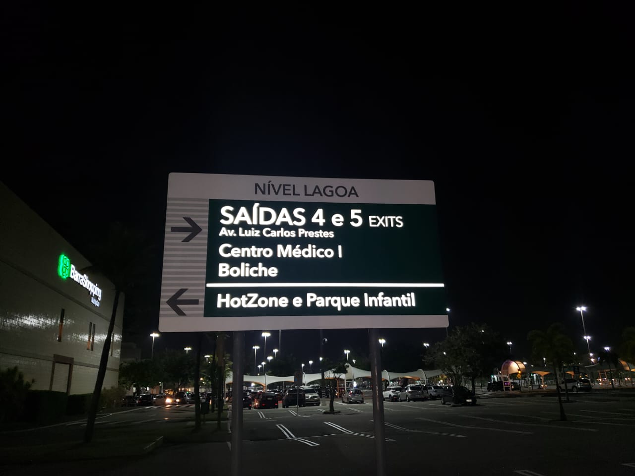 Sinalização Shopping